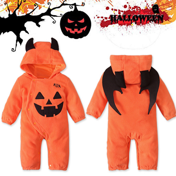ワンピース ハロウィン かぼちゃ 赤ちゃん ベビー コスプレ 子供 衣装 仮装 可愛い キッズ パーティー ハロウィーン Halloween cosplay